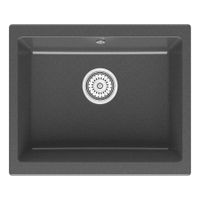 Мойка кухонная Point Сидли 55 , графит арт-PN3007GR — фото 1, Кухонные мойки