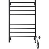 Электрический полотенцесушитель Domoterm Медея DMT Медея П8 500x800 EK R Черный матовый арт-DMTМедеяП8500x800ЧРНEKR — фото 1, Электрические полотенцесушители