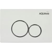 Клавиша смыва AQUAme Белая арт-AQM4101W — фото 1, Кнопки смыва