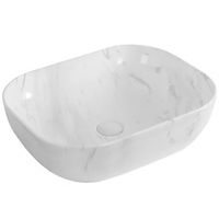 Раковина-чаша CeramaLux 50 Белая арт-K397D9 — фото 1, Раковины накладные