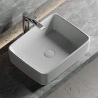 Раковина-чаша Ceramicanova Element 48 Белая арт-CN6037 — фото 6, Раковины накладные