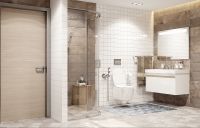 Душевой уголок Ambassador Queen 100х100 профиль Хром стекло прозрачное арт-11011102 — фото 6, Душевые уголки четверть круга