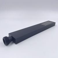 Душевая система ALMAes Olef с термостатом Черная матовая арт-TVZ-0898 — фото 11, Встраиваемые душевые комплекты