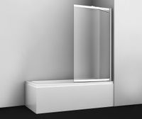 Main Стеклянная шторка арт-41S02-100 RM Fixed — фото 2, Шторки для ванной раздвижные