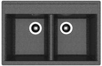 Dr.Gans Мойка "Астра" 780, черный СМс арт-25.060.E0780.407 — фото 1, Кухонные мойки