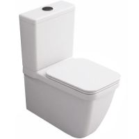 Унитаз компакт Hatria Erika Pro Q без бачка и сиденья арт-Y1BV01 — фото 1, Напольные унитазы