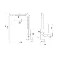 Товар: Смеситель для кухни Iddis Rule Сталь арт-RULSTLFi05 - фото 2 Смеситель для кухни Iddis Rule Сталь арт-RULSTLFi05 — фото 2, Смесители для кухни