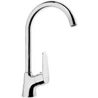 Смеситель для кухни Accoona H69 Хром арт-A4569 — фото 1, Смесители для кухни