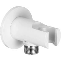 Шланговое подключение Remer Белое матовое арт-337MBO — фото 1, Шланговые подключения