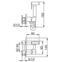 Товар: Гигиенический душ со смесителем Haiba Хром арт-HB5515 - фото 5 Гигиенический душ со смесителем Haiba Хром арт-HB5515 — фото 5, Гигиенические души