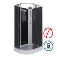 Душевая кабина Niagara Classic NG-3512-14RBKT (120х80х210) низкий поддон(13см),стекло тонированное,3 арт-35121433RBKT — фото 2, Душевые кабины