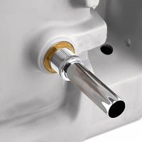 Донный клапан Haiba click-clack Хром арт-HB66-2 — фото 2, Донные клапаны