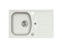 Мойка для кухни ALVEUS NIAGARA 70 GRANITAL CARBON-G91 780x435x160;1+1/2 с сифоном 1105297, арт-1089487.0 — фото 1, Кухонные мойки