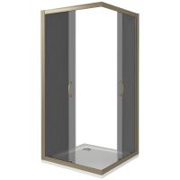 Товар: Душевой уголок Good Door Jazze 100x100 CR-100-C-G профиль Золото стекло прозрачное арт-ДЖ00058 - фото 3 Душевой уголок Good Door Jazze 100x100 CR-100-C-G профиль Золото стекло прозрачное арт-ДЖ00058 — фото 3, Квадратные душевые уголки