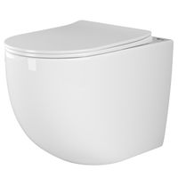 Унитаз Ceramicanova Mia Rimless приставной с сиденьем Микролифт арт-CN1810 — фото 2, Приставные унитазы