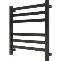 Электрический полотенцесушитель Grois Bruno Черный матовый арт-GR-121 50/60 П6 9005 U — фото 1, Электрические полотенцесушители