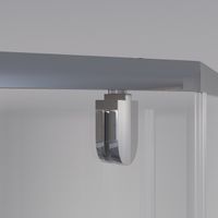 Душевой уголок Niagara Eco NG-009-14D (90х90х195) низкий поддон(13 см),стекло прозрачное,2 места арт-_0091422D — фото 3, Душевые уголки трапеция