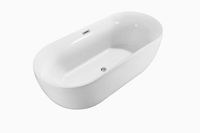 Ванна акриловая,отдельностоящая AQUATEK АФИНА, 1700*780*600. В комплекте со сливом и ножкам арт-AQ-44778 — фото 3, Акриловые ванны