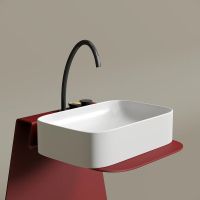 Раковина-чаша Ceramicanova Element 61 Белая матовая арт-CN6053MW — фото 5, Раковины накладные