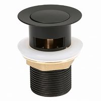 Донный клапан Iddis Slide Черный арт-SLIB000i88 — фото 1, Донные клапаны