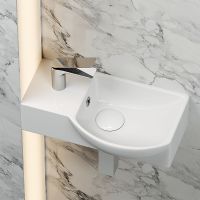 Раковина Ceramicanova Element 40 R Белая арт-CN6039R — фото 15, Мини-раковины