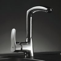 Смеситель для кухни Haiba Хром арт-HB4070 — фото 3, Смесители для кухни