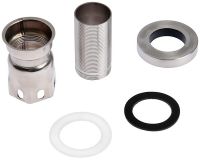 Смеситель для кухни Accoona Нержавеющая сталь Белый арт-A9890G-3 — фото 2, Смесители для кухни