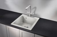 Granula-, кухонная мойка, кварц арт-4201, СЛАНЕЦ — фото 2, Кухонные мойки