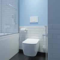 Клавиша смыва Iddis Unifix Белая матовая арт-UNI05MWi77 — фото 4, Кнопки смыва