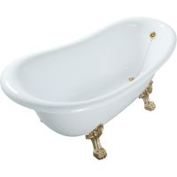 Ванна из искусственного камня Veragio Markiza 185x82 без гидромассажа арт-30256 — фото 4, Ванны из искусственного камня