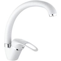 Смеситель для кухни D-Lin Белый матовый арт-D150409-C — фото 1, Смесители для кухни