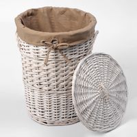 Aller Плетеная корзина для белья с крышкой арт-WB-106-S — фото 3, Корзины для белья