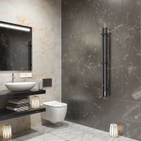 Товар: Электрический полотенцесушитель Larusso Прайм Дуэт П3 80х1200 Черный арт-4670078536327 - фото 3 Электрический полотенцесушитель Larusso Прайм Дуэт П3 80х1200 Черный арт-4670078536327 — фото 3, Электрические полотенцесушители