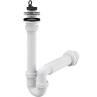 Сифон для кухонной мойки Alcaplast Белый арт-A800-DN50 — фото 1, Сифоны для кухонной мойки