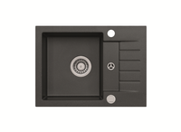 Мойка для кухни ALVEUS GRANITAL GENESIS AMARO 30 G91 580x420x140 арт-1133775.0 — фото 1, Кухонные мойки
