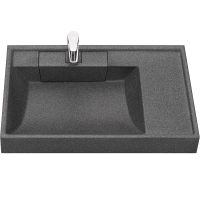 Раковина Aquaton Рейн 80 L на стиральную машину Графит арт-1A72113KRW210 — фото 8, Раковины на стиральную машину