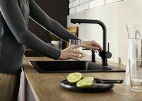 Товар: Смеситель для кухни Blanco Fontas II Антрацит арт-525139 - фото 2 Смеситель для кухни Blanco Fontas II Антрацит арт-525139 — фото 2, Смесители для кухни