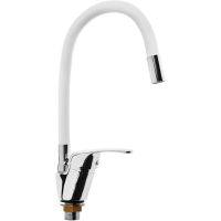 Смеситель для кухни Сантаком StOmega Белый Хром арт-3398-3 — фото 1, Смесители для кухни