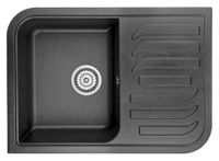 Товар: Granula-, кухонная мойка, кварц арт-7001, ЧЁРНЫЙ - фото 1 Granula-, кухонная мойка, кварц арт-7001, ЧЁРНЫЙ — фото 1, Кухонные мойки