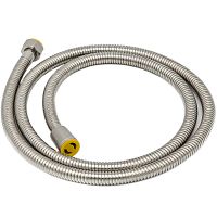 Товар: Душевой шланг Milacio / латунь / 150 см / серебро арт-MC.004.SL - фото 1 Душевой шланг Milacio / латунь / 150 см / серебро арт-MC.004.SL — фото 1, Душевые шланги