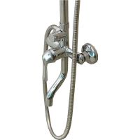 Товар: Душевая система Boch Mann ECO / хром / латунь / регулируемый тропический душ арт-BM7225 - фото 4 Душевая система Boch Mann ECO / хром / латунь / регулируемый тропический душ арт-BM7225 — фото 4, Душевые стойки