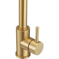 Смеситель для кухни Milacio Ultra Золото брашированное арт-MCU.555.GD — фото 3, Смесители для кухни