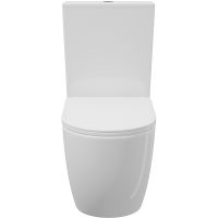 Унитаз компакт Aqueduto Ovo с бачком и сиденьем Микролифт арт-AQDSOVO10 — фото 3, Напольные унитазы