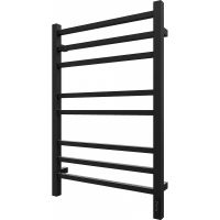 Электрический полотенцесушитель Grois Alex Черный матовый арт-GR-102 40/80 П8 9005 U — фото 1, Электрические полотенцесушители