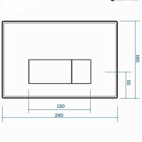 Комплект унитаза с инсталляцией Maretti Elena с сиденьем Микролифт и Черной матовой клав арт-EA73UM56052 — фото 2, Комплекты унитаз + инсталляция