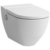 Унитаз биде Laufen Navia подвесной с сиденьем арт-8.2060.1.400.000.1 — фото 1, Подвесные унитазы