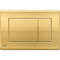 Клавиша смыва Alcaplast Basic Золото арт-M275 — фото 1, Кнопки смыва