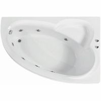 Акриловая ванна BellSan Грета 150x90 L с гидромассажем арт-4627171531216 — фото 1, Акриловые ванны