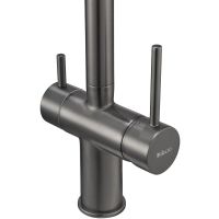 Смеситель для кухни Milacio Ultra Вороненая сталь арт-MCU.557.GM — фото 4, Смесители для кухни