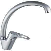 Смеситель для кухни Haiba Хром матовый арт-HB4113-1 — фото 3, Смесители для кухни